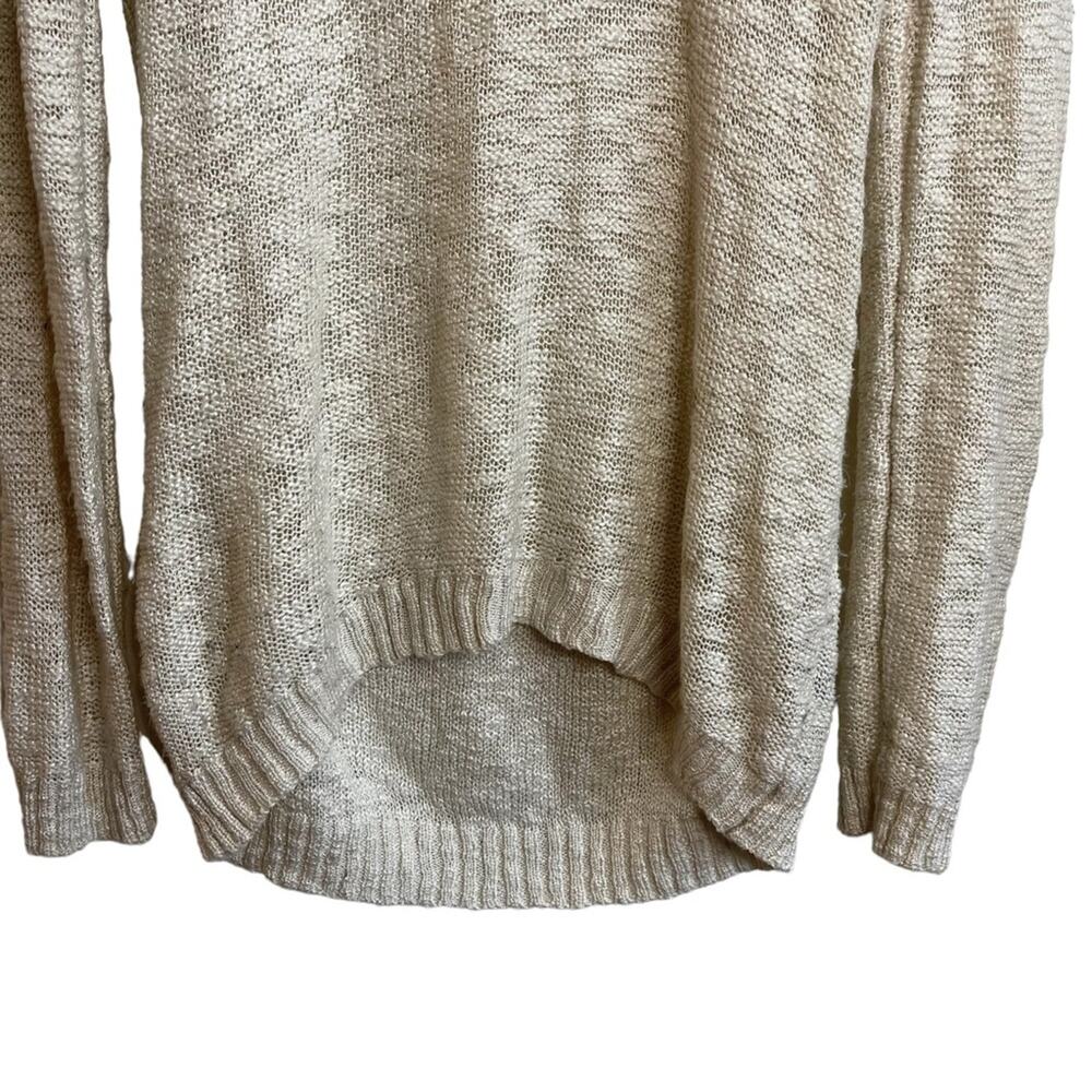 Charlotte Russe Heathered Cream Sweater - Picture 4 of 5